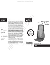 HoMedics MCS-750H Manual De Instrucciones