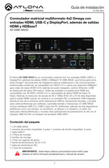 Panduit ATLONA AT-OME-MS42 Guia De Instalacion