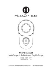 MetaOptima TrikoScope Manual Del Usuario