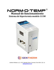 Gentherm NORM-O-TEMP 111W Manual De Funcionamiento