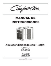 COMFORT-AIRE CD-101Q Manual De Instrucciones