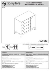 Completa Móveis FM004 Instrucciones De Montaje