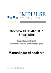 Impulse Dynamics Sistema OPTIMIZER Smart Mini Manual Para El Paciente Y Para El Médic