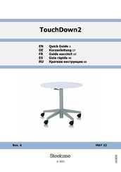 Steelcase TouchDown2 Guía Rápida