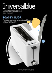 universalblue TOASTY 1L/GR Manual De Instrucciones