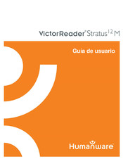 Humanware VictorReader Stratus 12 M Guía De Usuario