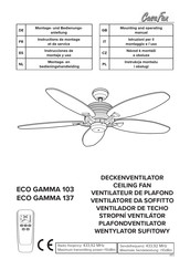 CasaFan ECO GAMMA 137 Instrucciones De Montaje Y Uso