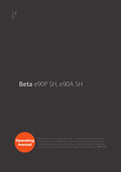 Kemppi Beta e90P SH Manual De Instrucciones