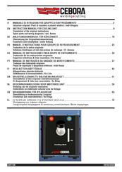 Cebora GRV20 Manual De Instrucciones