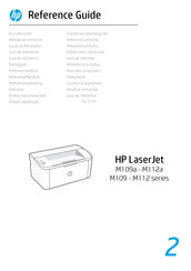 HP LaserJet M112a Serie Guía De Referencia