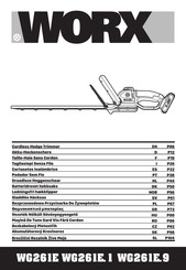 Worx WG261E Manual De Instrucciones