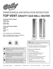COZY C256H Manual Del Propietário