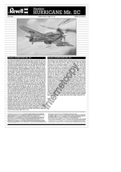 REVELL Hawker HURRICANE Mk. IIC Manual De Instrucciones