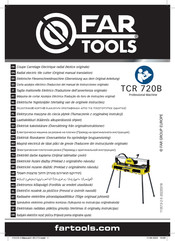 Far Tools TCR 720B Traduccion Del Manual De Instrucciones Originale