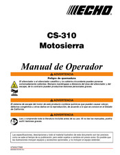 Echo CS-310 Manual De Operador