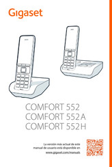 Gigaset COMFORT 552 A Manual De Instrucciones