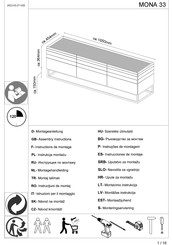 Otto MONA 33 Instrucciones De Montaje