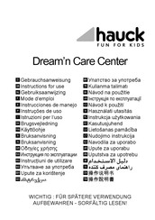 Hauck Dream'n Care Center Instrucciones De Manejo