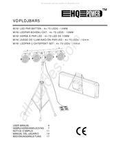 HQ-Power VDPLDJBAR5 Manual Del Usuario