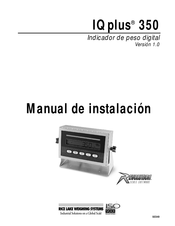 Revolution IQ plus 350 Manual De Instalación