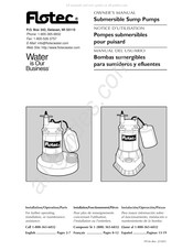 Flotec CAST IRON Serie Manual Del Usuario