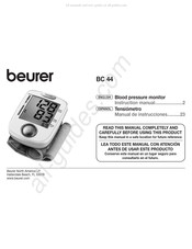 Beurer BC 44 Manual De Instrucciones