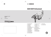 Bosch GSH 500 PROFESSIONAL Manual Original