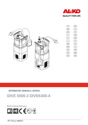 AL-KO DIVE 5500-3 Traducción Del Manual De Instrucciones Original