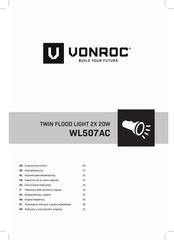 VONROC WL507AC Manual De Instrucciones Traducido