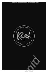 Klipsch T5 II Silver Manual De Instrucciones