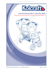 Kolcraft Express Rider Manual De Instrucciones