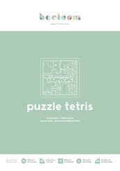 beeloom puzzle tetris Manual Del Usuario