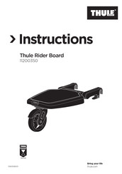 Thule Rider Board Manual De Instrucciones