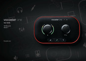 Focusrite vocaster one Manual Del Usuario