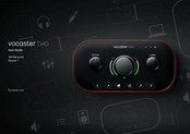 Focusrite vocaster two Manual De Instrucciones