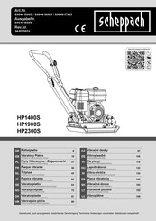 Scheppach HP1900S Traducción De Instrucciones Originales