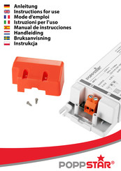 Poppstar 1010375 Manual De Instrucciones