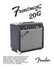 Fender Frontman 20G Manual De Instrucciones