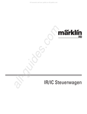 marklin 73150 Manual De Instrucciones