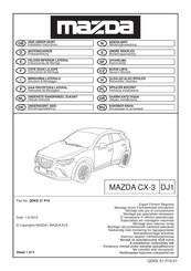Mazda QDKE 51 P10 Instrucciones De Montaje