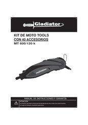 Gladiator MT 600/120 k Manual De Instrucciones Y Garantía