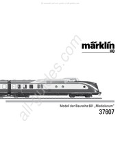 marklin 601 Mediolanum Serie Manual De Instrucciones