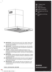 Kingfisher BH60SS Manual De Instrucciones