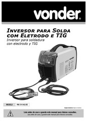 vonder RIV 210 AC/DC Manual De Instrucciones