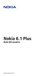 Nokia 6.1 Plus Guia Del Usuario