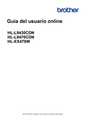 Brother HL-L9430CDN Guia Del Usuario