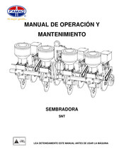 Famaq SNT Manual De Operación Y Mantenimiento