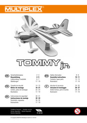 Multiplex TOMMY jr. Manual
