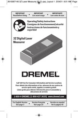 Dremel 3Z Instrucciones De Funcionamiento Y Seguridad