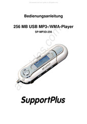 SUPPORTPLUS SP-MP3D-256 Manual De Instrucciones